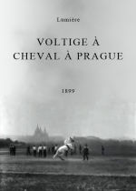 Voltige à cheval à Prague