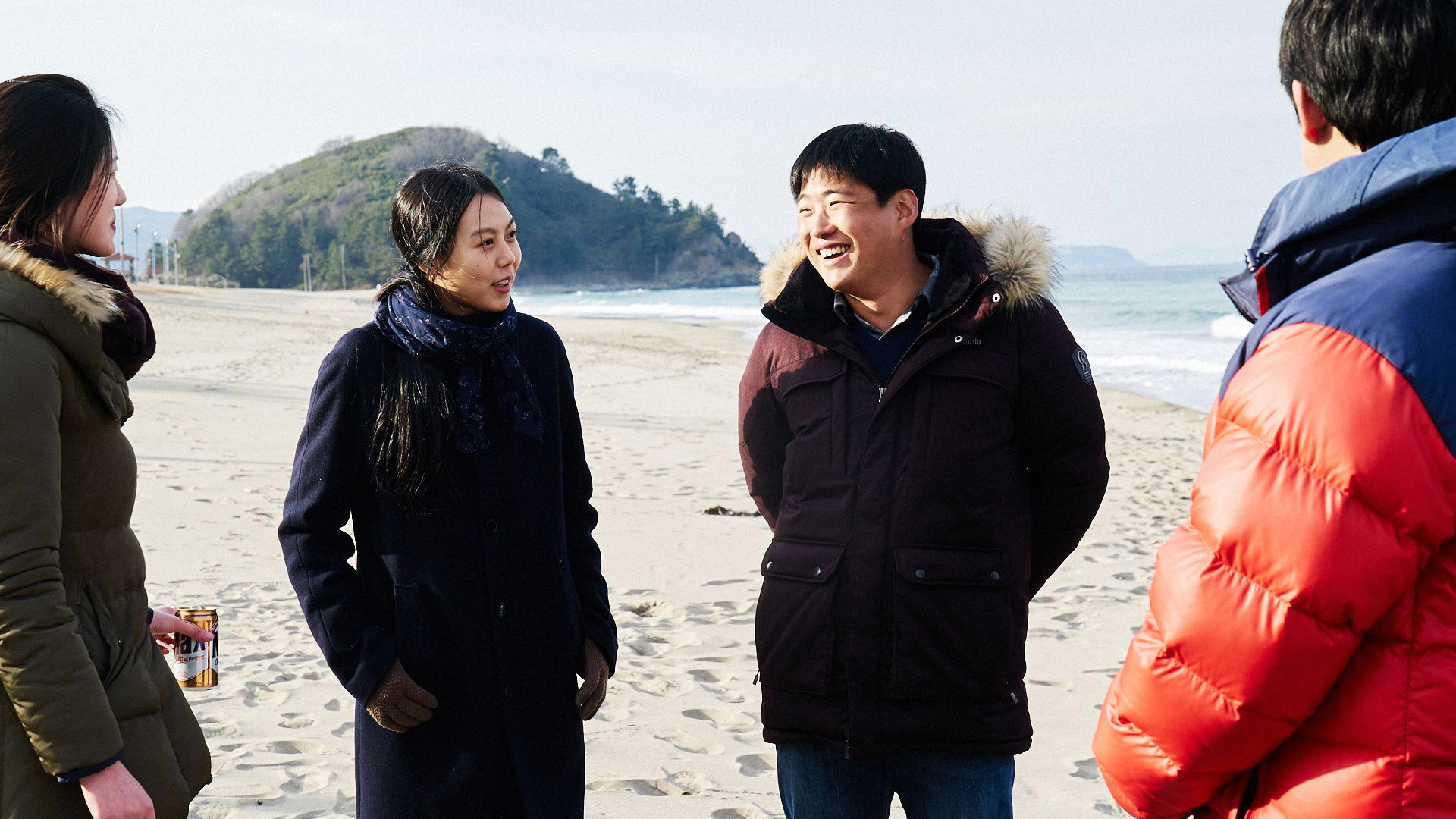 On the Beach at Night Alone