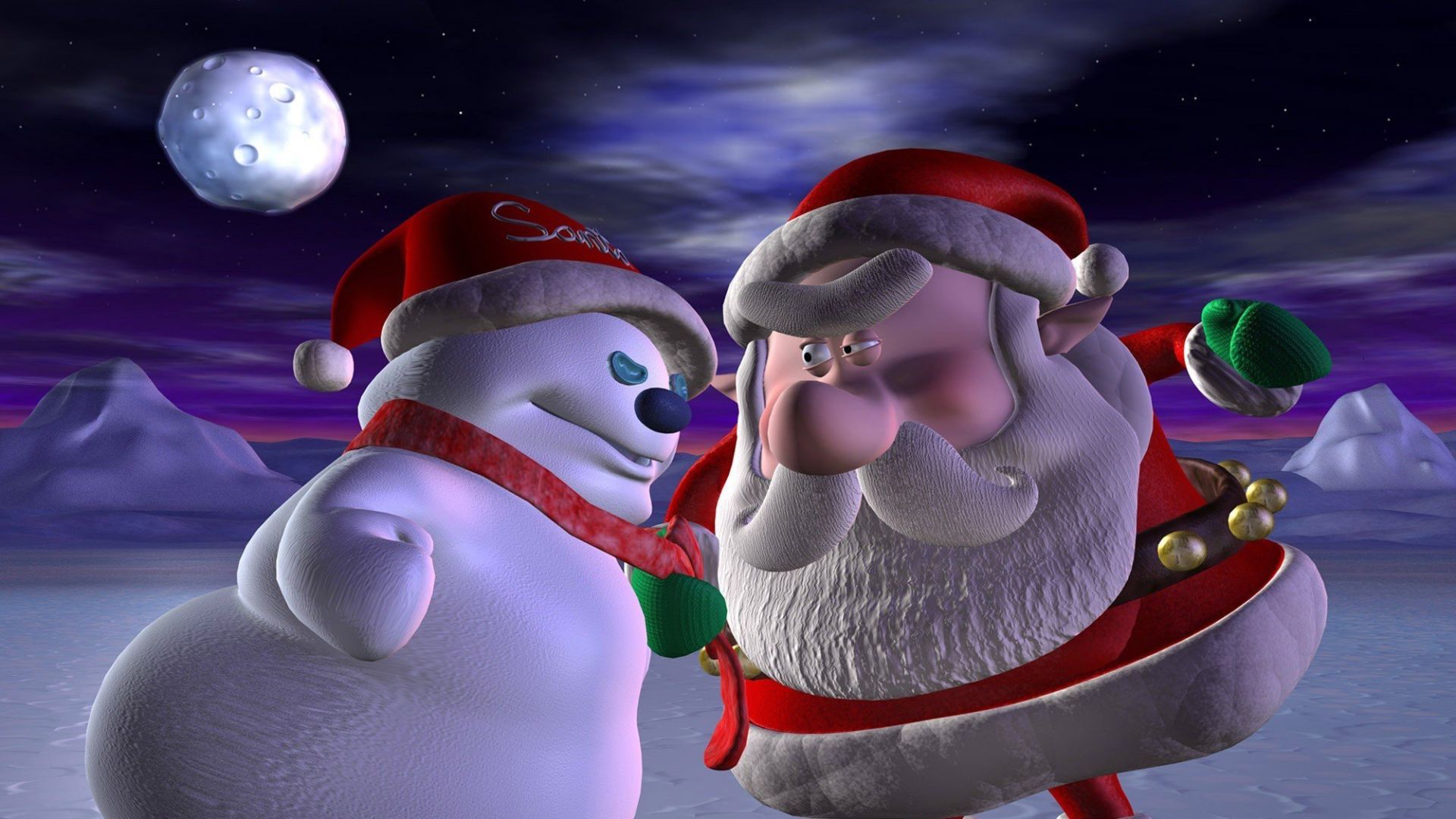 Santa vs. the Snowman 3D