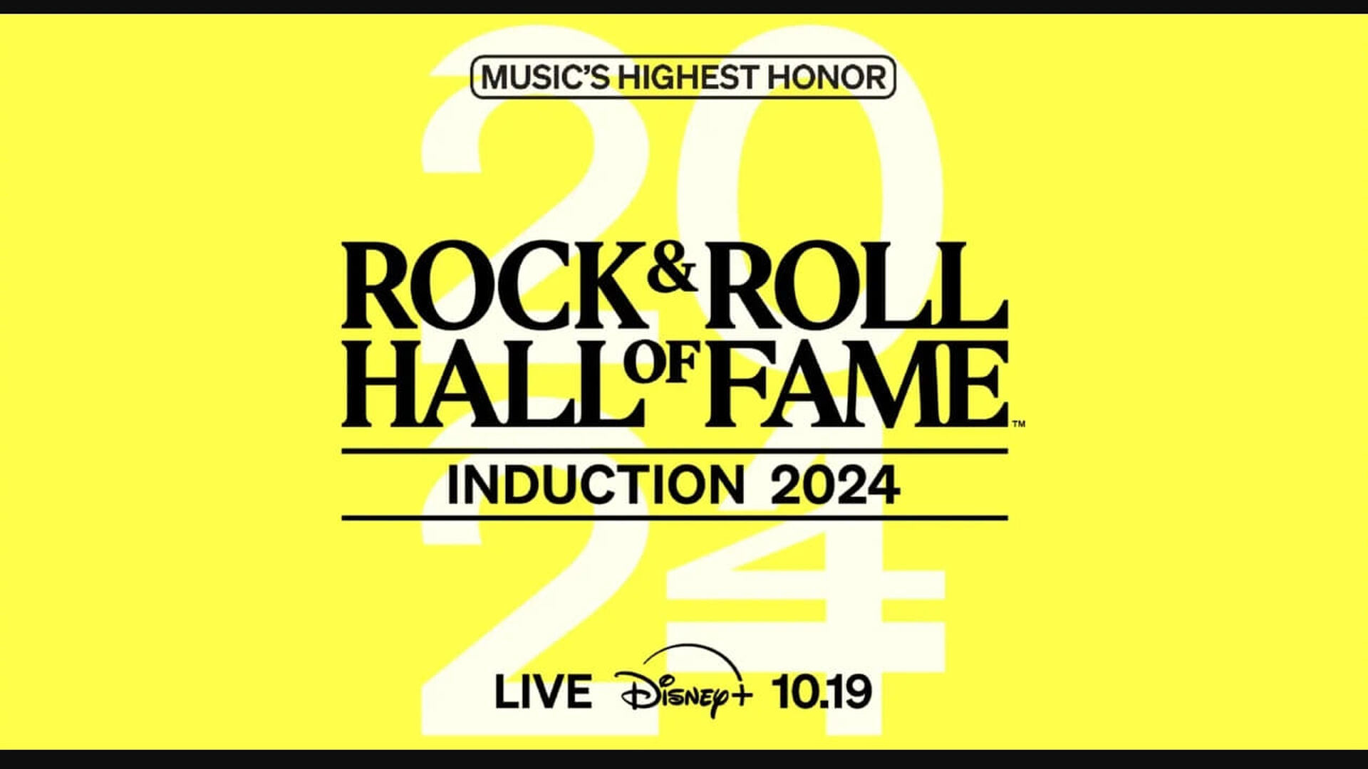 2024 Rock & Roll Hall of Fame Induction Ceremony