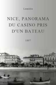 Nice panorama du casino pris dun bateau (1897)
