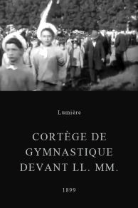 Cortège de gymnastique devant LL. MM. (1899)
