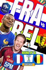 2024 UEFA European Football Championship Belgium vs France (2024)