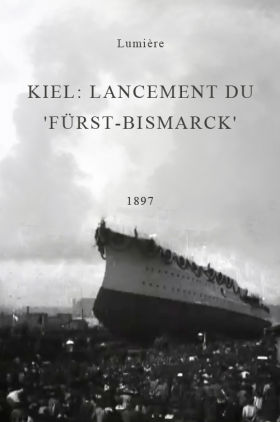 Kiel: lancement du Fürst-Bismarck