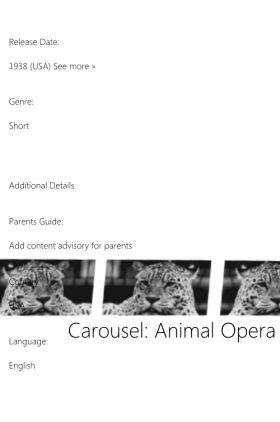 Carousel: Animal Opera